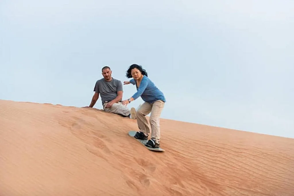 Sandboarding Timlalin Dunes